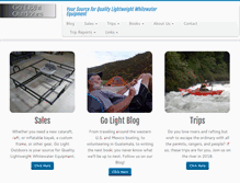 Tablet Screenshot of golightoutdoors.com